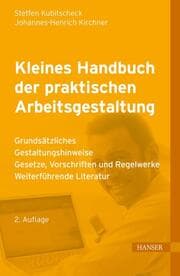 Cover von Kleines Handbuch der praktischen Arbeitsgestaltung