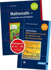 Cover von Starterpaket: Mathematik - anschaulich und unterhaltsam/Taschenbuch Mathematischer Formeln für Ingenieure und Naturwissenschaftler