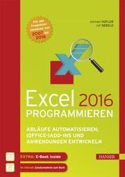 Cover von Excel 2016 programmieren