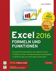 Cover von Excel 2016 Formeln und Funktionen