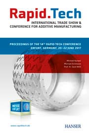 Cover von Rapid.Tech - International Trade Show & Conference for Additive Manufacturing