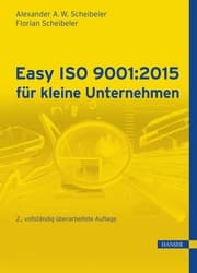 Cover von Easy ISO 9001:2015 für kleine Unternehmen