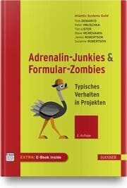 Cover von Adrenalin-Junkies und Formular-Zombies