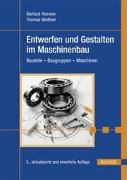 Cover von Entwerfen und Gestalten im Maschinenbau