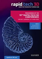 Cover von Proceedings of the 19th Rapid.Tech 3D Conference Erfurt, Germany, 9-11 May 2023