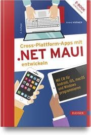 Cover von Cross-Plattform-Apps mit .NET MAUI entwickeln