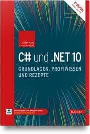 Cover von C und .NET 10 - Grundlagen, Profiwissen und Rezepte