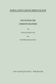 Cover von Neusyrische Chrestomathie