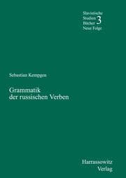 Cover von Grammatik der russischen Verben