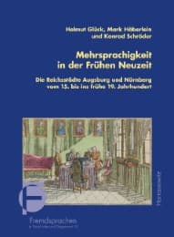 Cover von Mehrsprachigkeit in der Frühen Neuzeit