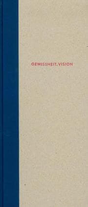 Cover von Gewissheit.Vision - Francke von heute aus gesehen
