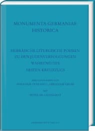 Cover von Hebräische liturgische Poesien zu den Judenverfolgungen während des Ersten Kreuzzugs