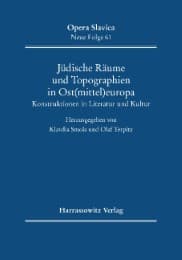 Cover von Jüdische Räume und Topographien in Ost(mittel)europa