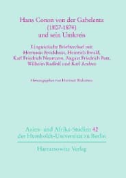 Cover von Hans Conon von der Gabelentz (1807-1874)und sein Umkreis