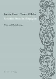 Cover von Sebastian Brant Bibliographie