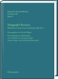 Cover von Xylographa Bavarica. Blockbücher in bayerischen Sammlungen (Xylo-Bav)