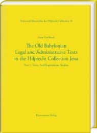 Cover von The Old Babylonian Legal and Administrative Texts in the Hilprecht Collection Jena