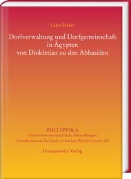 Cover von Dorfverwaltung und Dorfgemeinschaft in Ägypten von Diokletian zu den Abbasiden