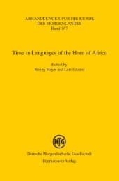 Cover von Time in Languages of the Horn of Africa