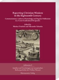 Cover von Reporting Christian Missions in the Eighteenth Century