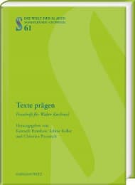Cover von Texte prägen