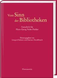 Cover von Vom Sinn der Bibliotheken