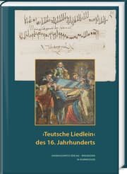 Cover von 'Teutsche Liedlein' des 16. Jahrhunderts