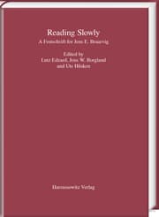 Cover von Reading Slowly