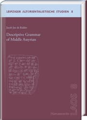 Cover von Descriptive Grammar of Middle Assyrian