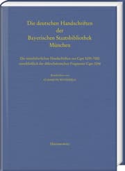 Cover von Die deutschen Handschriften der Bayerischen Staatsbibliothek München