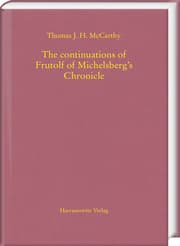 Cover von The continuations of Frutolf of Michelsberg's Chronicle