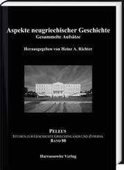 Cover von Aspekte neugriechischer Geschichte