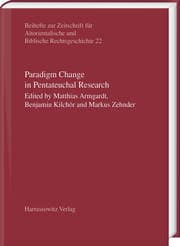 Cover von Paradigm Change in Pentateuchal Research