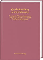 Cover von Quellenforschung im 21. Jahrhundert