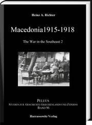 Cover von Macedonia 1915-1918. The War in the Southeast 2