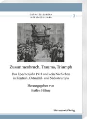 Cover von Zusammenbruch, Trauma, Triumph