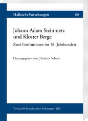 Cover von Johann Adam Steinmetz und Kloster Berge