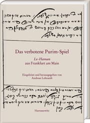 Cover von Das verbotene Purim-Spiel