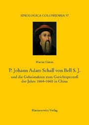 Cover von P. Johann Adam Schall von Bell S.J.