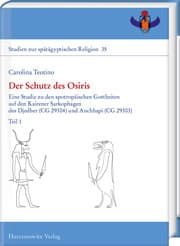 Cover von Der Schutz des Osiris