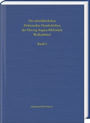 Cover von Die mittelalterlichen Helmstedter Handschriften