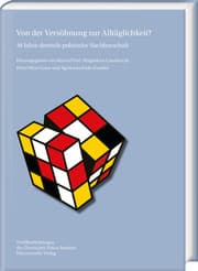 Cover von Von der Versöhnung zur Alltäglichkeit?