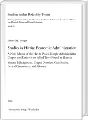 Cover von Studies in Hittite Economic Administration
