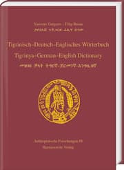 Cover von Tigrinisch - Deutsch - Englisches Wörterbuch. Tigrinya - German - English Dictionary