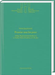 Cover von Prussiae suae bis pater