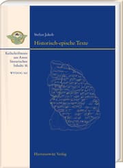 Cover von Historisch-epische Texte