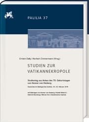 Cover von Studien zur Vatikannekropole