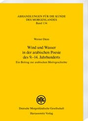 Cover von Wind und Wasser in der arabischen Poesie des 9.-14. Jahrhunderts