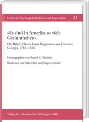 Cover von 'Es sind in Amerika so viele Gesinntheiten'