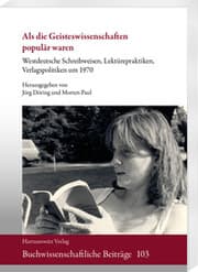Cover von Als die Geisteswissenschaften populär waren